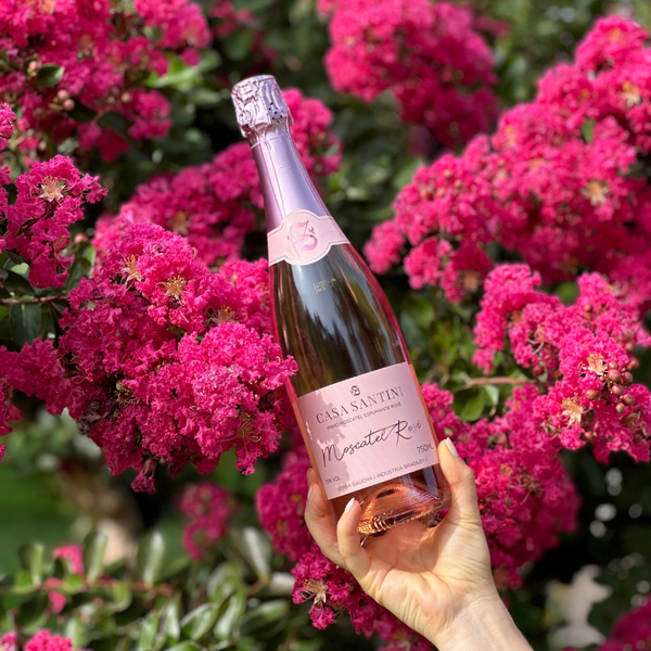 Espumante Moscatel Rosé Casa Santini 750ml